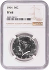 1964 Kennedy Silver Half Dollar PR68 NGC