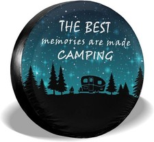 Camping Spare Tire Cover - Outdoor Wheel Protector  Tyre Cover