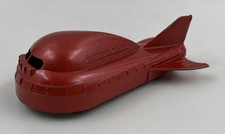 Midgetoy Buck Rogers Space Ship Die Cast Dark Copper Red 1954