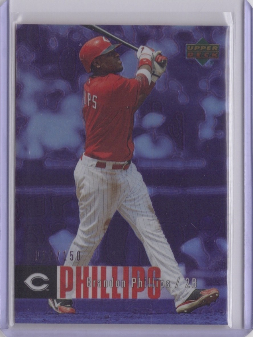 2006 Upper Deck Special F/X Brandon Phillips Purple /150 Reds #568
