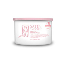 Satin Smooth Deluxe Cream Hair Removal Wax - Soft Wax For Face Body