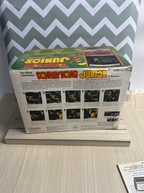 Vintage 1982 Coleco Nintendo Donkey Kong Junior Jr Tabletop Arcade CIB Minty
