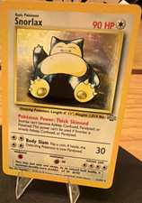 Snorlax [No Symbol] #11 Prices | Pokemon Jungle | Pokemon Cards