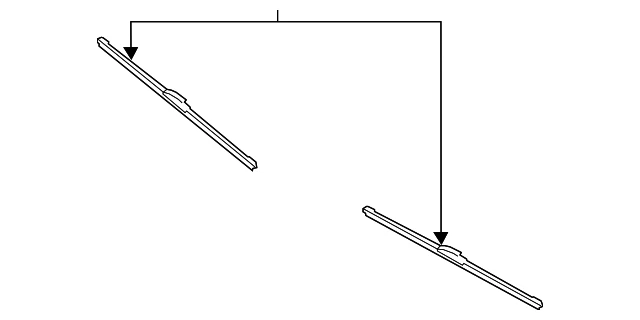 Limpiaparabrisas genuino 4M1-998-002 Foto 2 de 4
