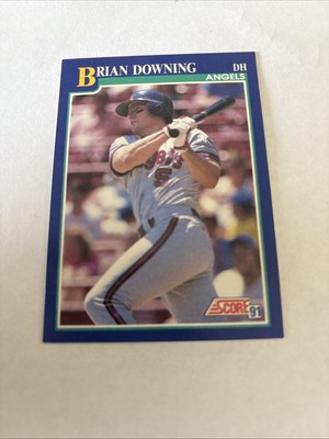 1991 Score Brian Downing California Angels #104