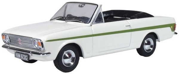 Ford Cortina Mkii Crayford Cabrio 1:43 Oxford Diecast Modell 43CCC002-image