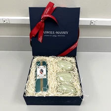 CASWELL-MASSEY Greenbriar Core Collection Gift Set Cologne 3 oz & 3 Bars 5.8 oz