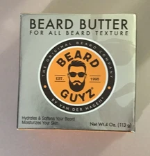 BEARD GUYZ Beard Butter For All Beard Texture 4 oz
