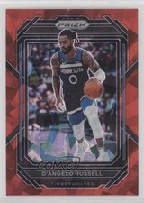 2022-23 Panini Prizm Red Ice Prizm D'Angelo Russell #43 w1s