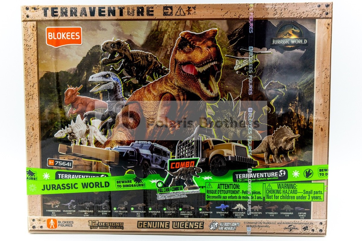 JURASSIC BOYS 自主制作CD 2枚セット 1枚欠け希少 廃盤 Blokees Jurassic World Terraventure TS-01 Sealed Case of 12 - In