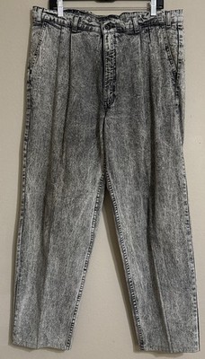 VTG! Levi's Silver Tab BAGGY Fit Jeans 38x34 *38x30* STONE GRAY 90s Y2K MADE USA