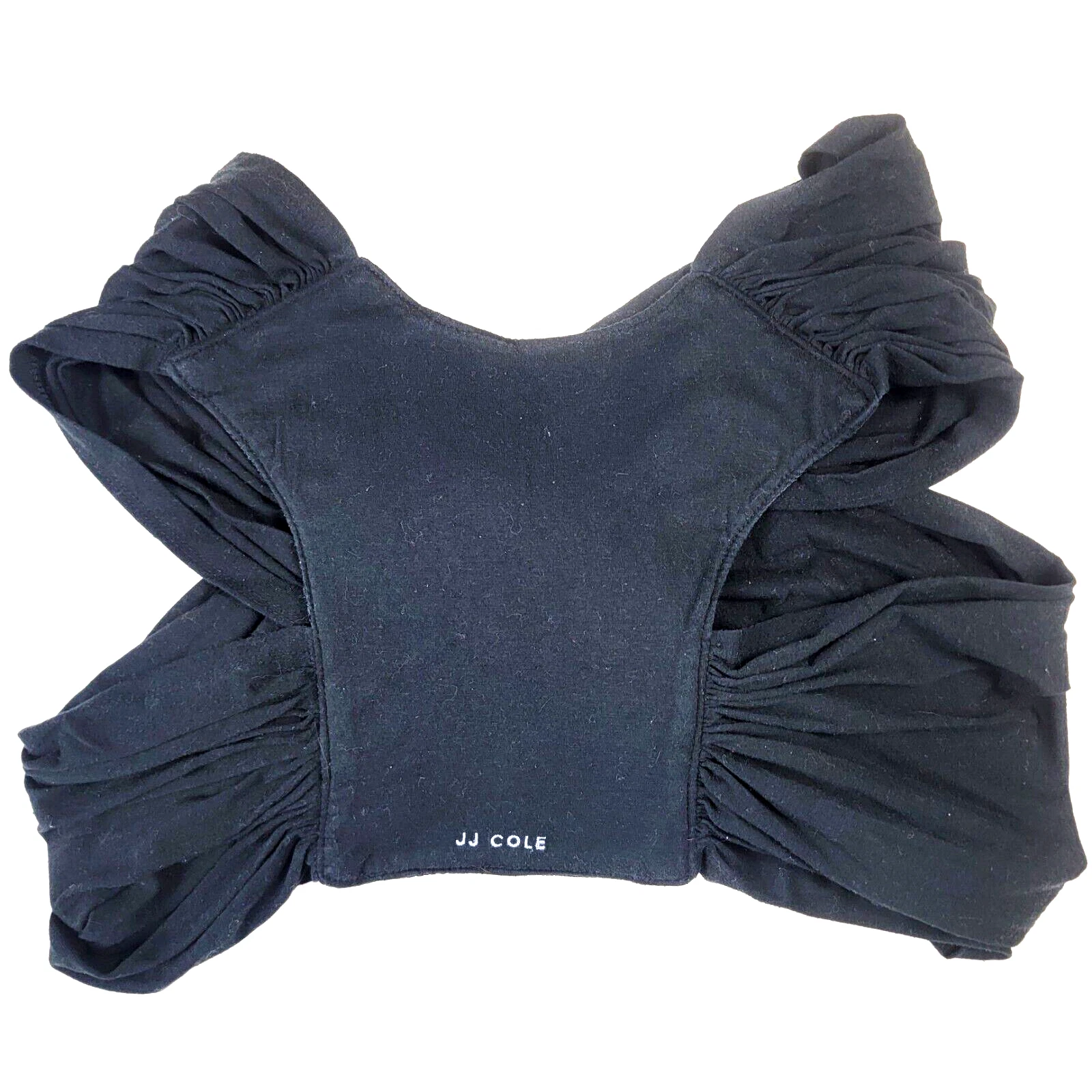 JJ Cole Agility Baby Carrier Wrap Sling Black Size Small J00325 Soft Stretch