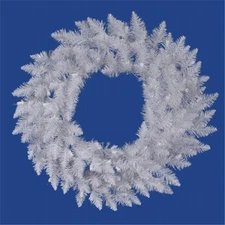 Vickerman A104224 24 in. White Spruce Wreath