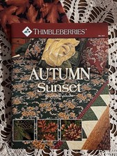 RARE, OOP & NEW! Thimbleberries AUTUMN SUNSET...