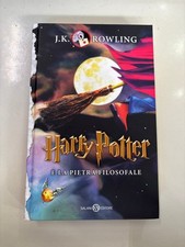 Harry Potter Pietra Filosofale J.K. Rowling libro Salani copertina rigida