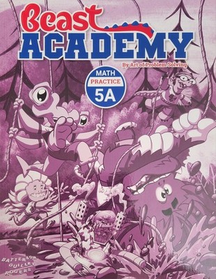 beast academy 5a practice - paperback Jason Batterson
