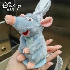 16cm Disney Ratatouille Chef Remy Magnetic Shoulder Plush Toy   Cute Kids Gift 