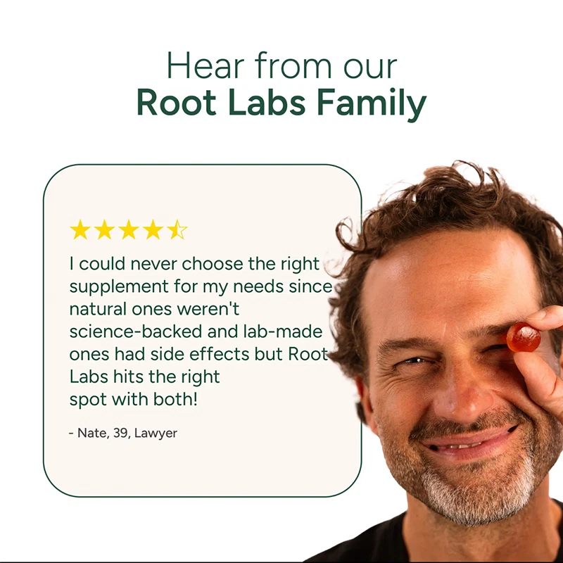 Root Labs 10 em 1 Alpha Shilajit Gummies – 4000mg Himalayan Shilajit – 120 Gummy - Imagem 2 de 4