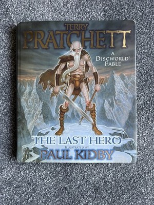 The Last Hero by Terry Pratchett Colour Illustrated Hardcover 2001 Discworld
