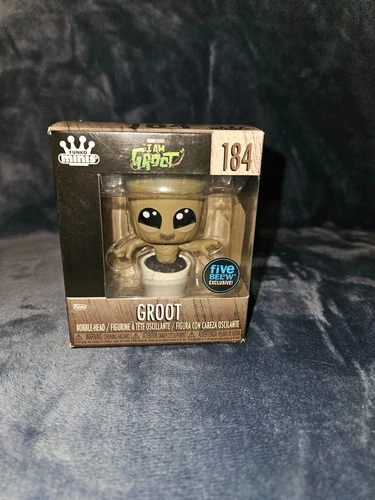 Funko Minis Marvel I Am Groot #184 Groot in Plant Pot Bobblehead Figure NEW