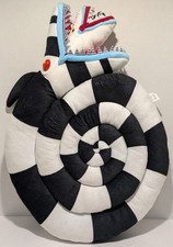 Beetlejuice SANDWORM 20" Plush  PILLOW  Spirit Halloween  Tim Burton  RARE