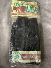 Black Plastic Combs Pack Of 12 New In Package Vintage