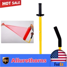 Hand-Held Pallet Wrap Dispenser Lightweight Plastic Stretch Film Shrink Holder