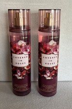 2 Pack BATH  BODY WORKS COVERED IN ROSES BODY MIST SPRAY Full Size Brand New