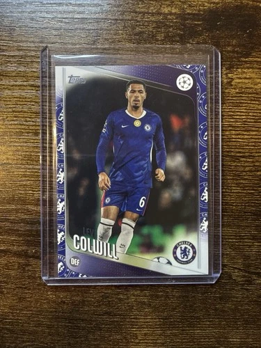 2025-26 Topps UEFA Flagship UCC Levi Colwill Team Logoborder SP Chelsa FC