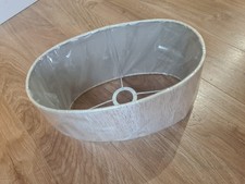 NEXT Champagne  & Gold Oval Lampshade