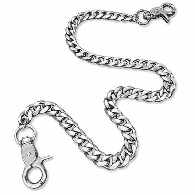 Hosenkette mit Karabinerhaken für Befestigung von Geldbörse, Schlüssel und Acces