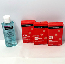 Neutrogena Acne Bundle: Clear Pore Astringent 8oz  3 Stubborn Acne Patches