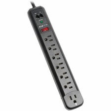 Eaton TLP76RBTEL Protect It 7-Outlet Surge Protector 6 ft 1.83 m Cord, 1080 J