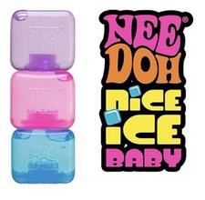 Nee Doh nice cube Pink Squishy Fidget Toy Ships Free Factory Sealed