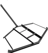 90" Width Tow Behind Driveway Grader, Steel Tractor Drag Harrow for ATVs UTVs