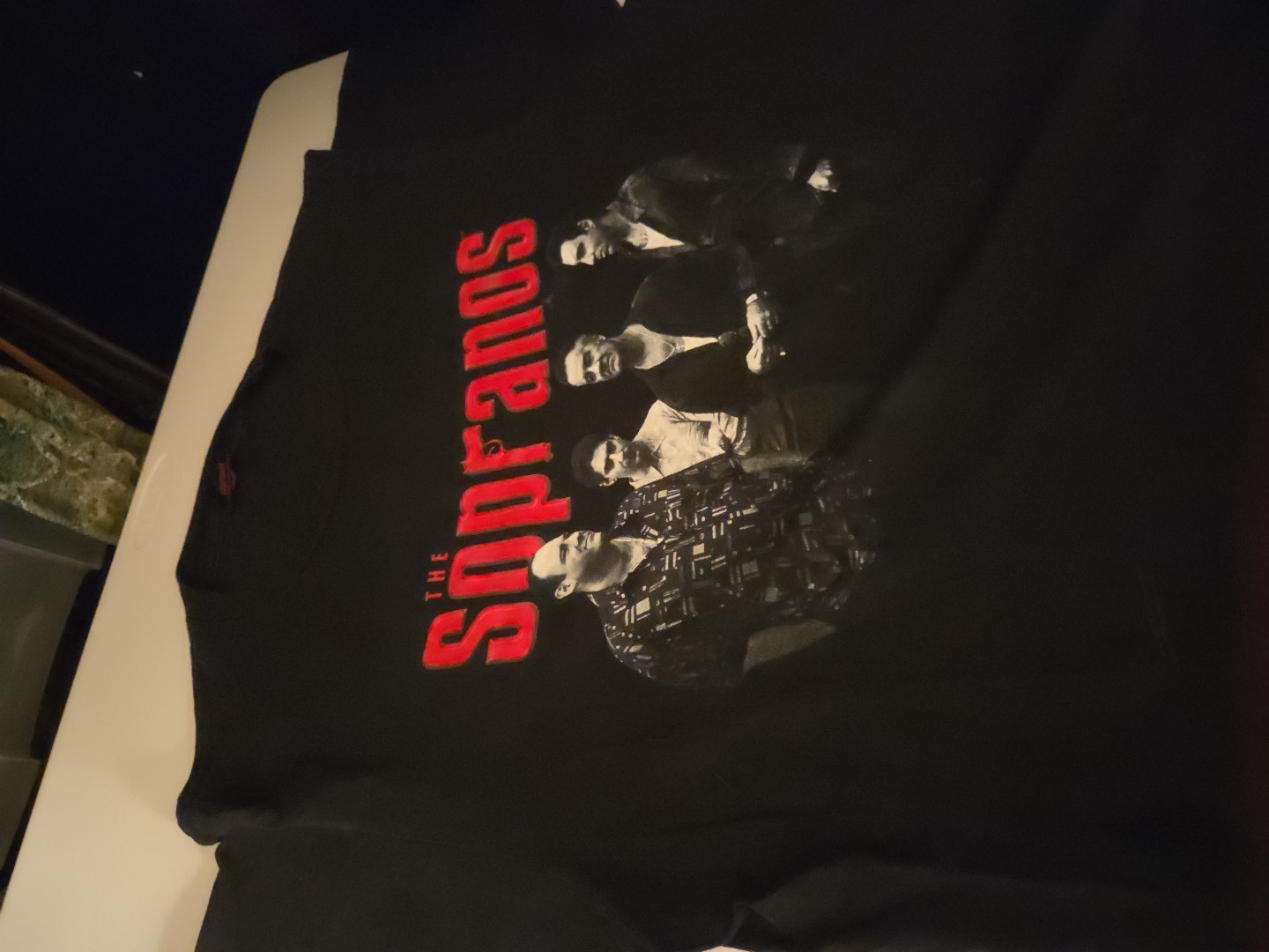 Vintage Y2K The Sopranos HBO TV Movie Promo T-shirt Tee Size XL image 9