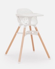 Lalo  The Chair  High Chair - Coconut - NEW OPEN BOX