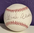 Hank Aaron Signed Auto Official Major League Baseball Signed Sweet Spot No COA