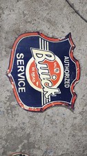 Porcelain Buick Enamel Sign Size 29 X 29 Inches Double Sided