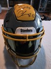 🔥TJ Watt Hydro Speed Flex Helmet 2-Tone  Steelers + Watt Autographed Card /15  — photo 3