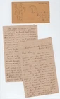 CIVIL WAR LETTER - 7th Wisconsin Vols "IRON BRIGADE" - Battle Wilderness Wound !
