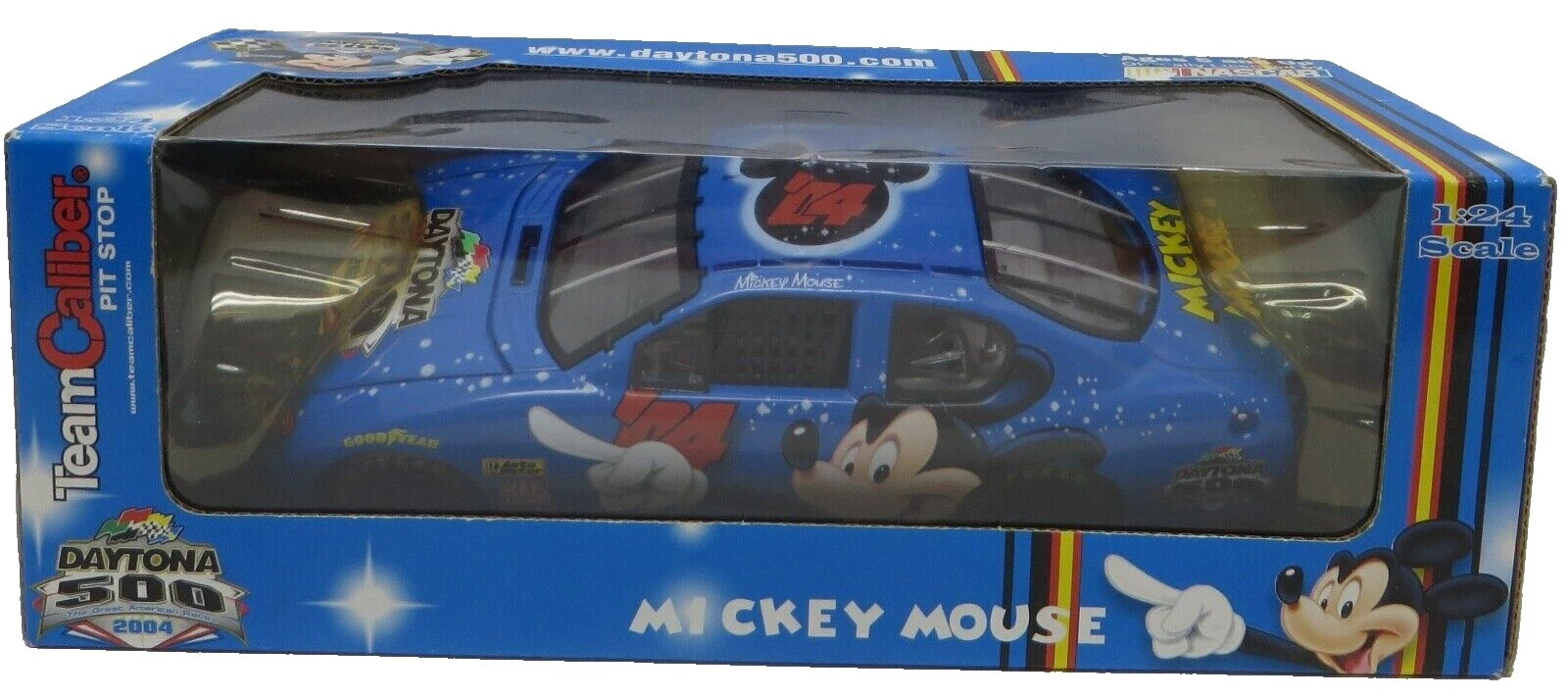 Mickey Mouse & Friends NASCAR Diecast Racing Cars