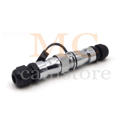 WS20 8 pin Circular Waterproof IP67 Connector,Aviation Cable Connector Plug - Picture 3 of 7