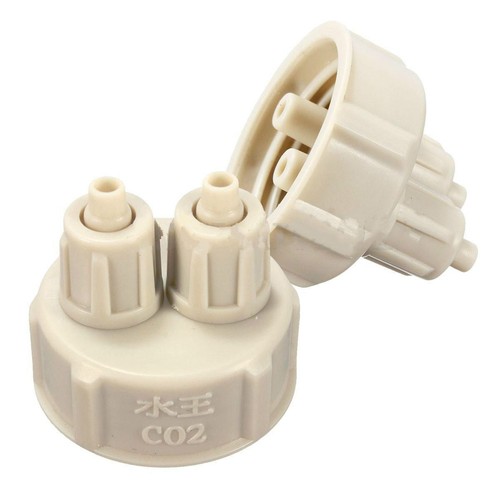 2PCS Aquarium Bottle Cap for Live Plants CO2 Diffuser Air Generator System Tool - Picture 10 of 11