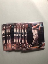 2019 bowman chrome Korey Lee 10 card lot