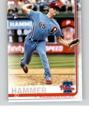 2019 TOPPS MINI On Demand JD HAMMER Base Card Phillies Rookie RC #US27