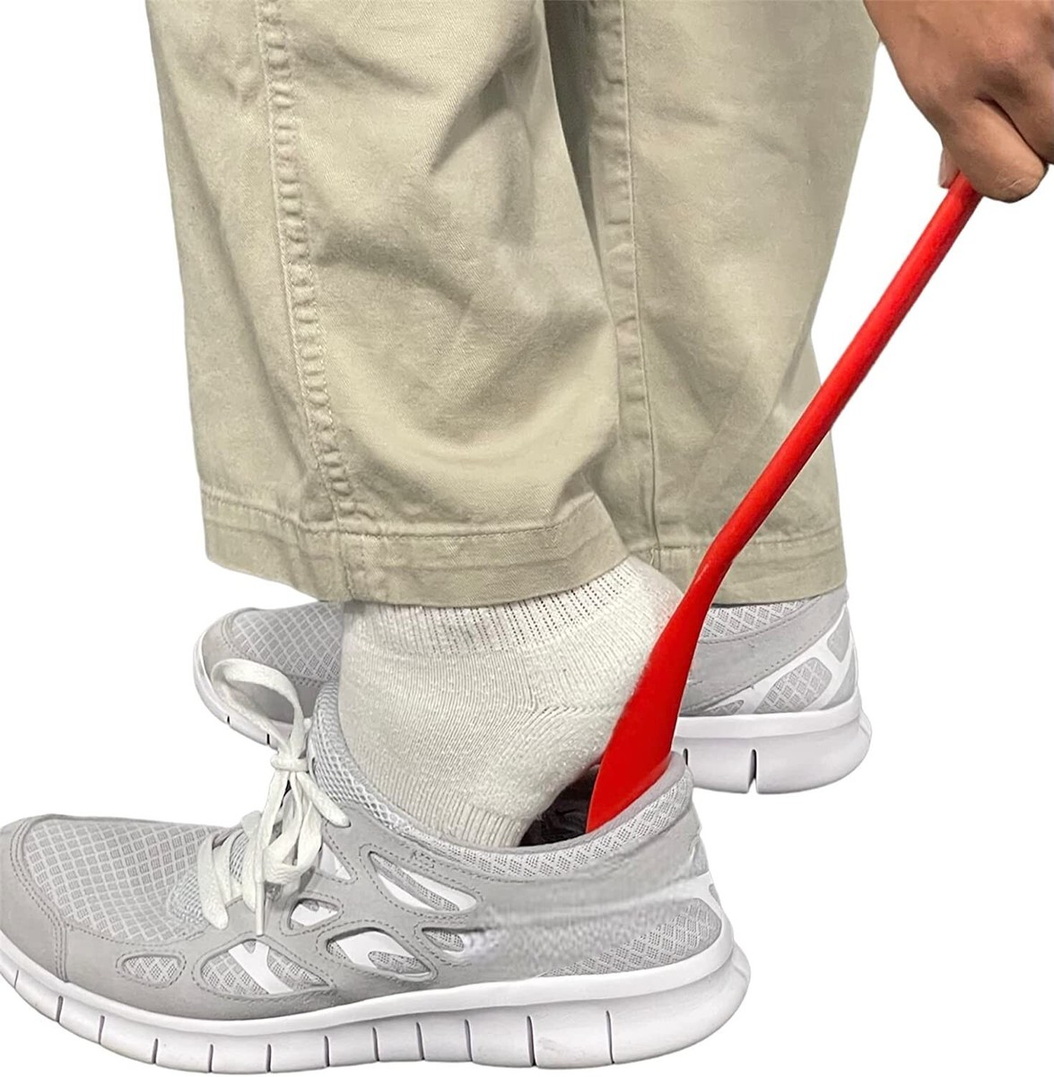 BACK SCRATCHER w LONG HANDLE & SHOEHORN, 19.5
