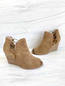 jaxy wedge bootie