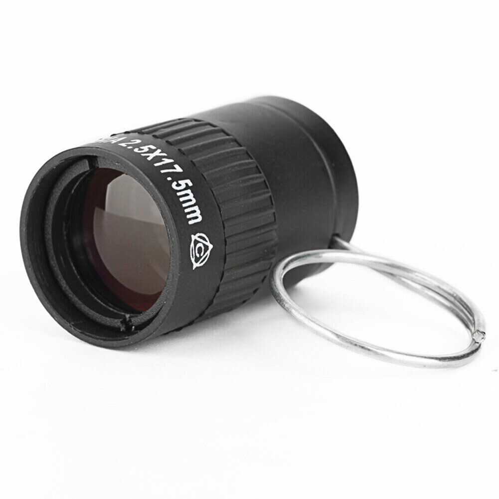 2Pack Tactical Monocular Telescope 2.5x17.5mm Ultra Miniature