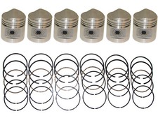 6 Pistons Rings 1958-1965 Amc Rambler American 195.6 Ohv 6-cylinder New